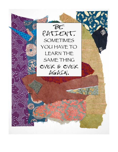 Be Patient - Print