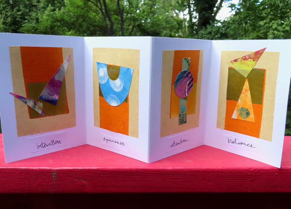 "Meditation" Accordion Fold