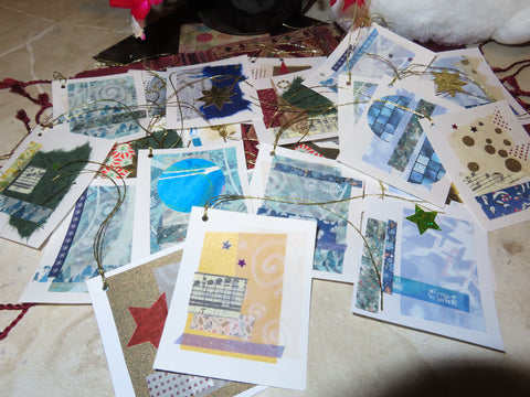 Mixed Media Gift Tags